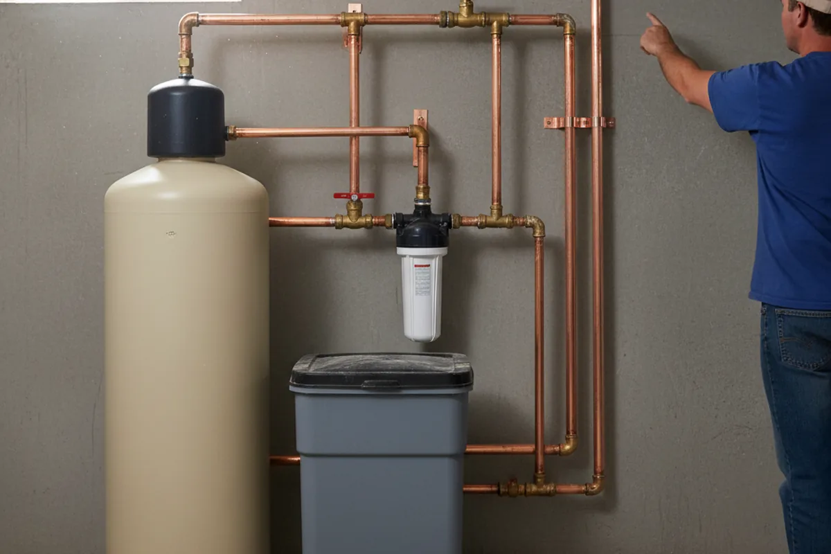 Whole-house water treatment system installed in Port Haywood